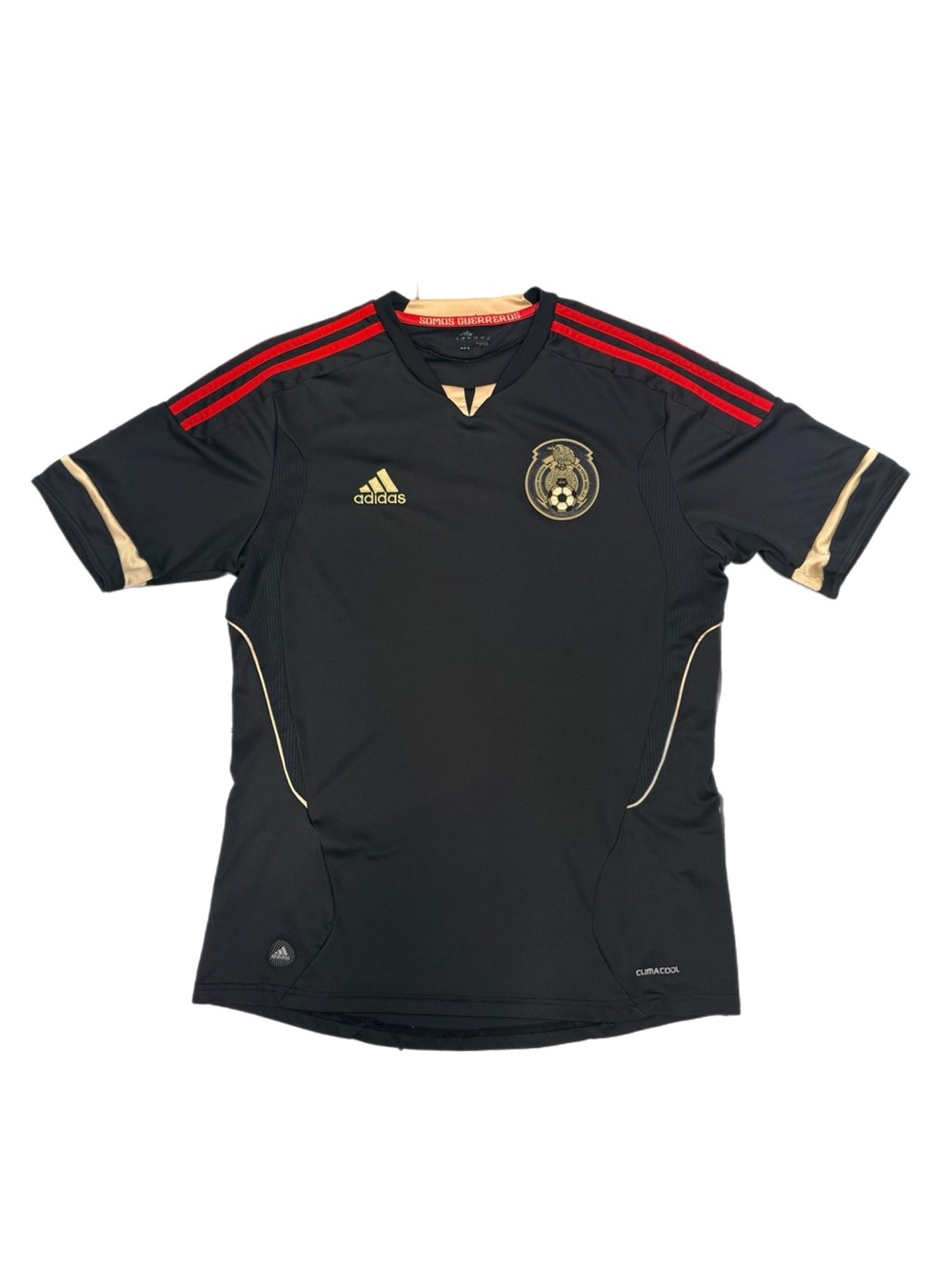 Adidas Mexico National Team Black/Gold Soccer Jersey
